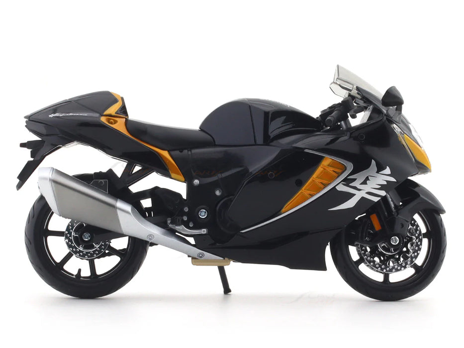 2022 Suzuki Hayabusa Black 1:12 Maisto Licensed Scale Model bike collectible