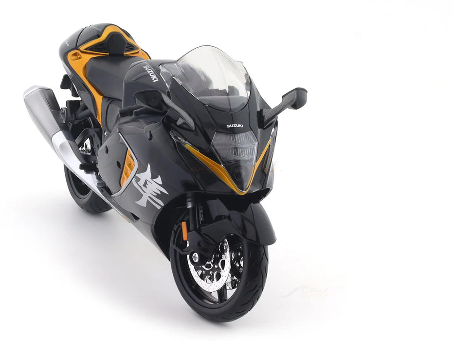 2022 Suzuki Hayabusa Black 1:12 Maisto Licensed Scale Model bike collectible