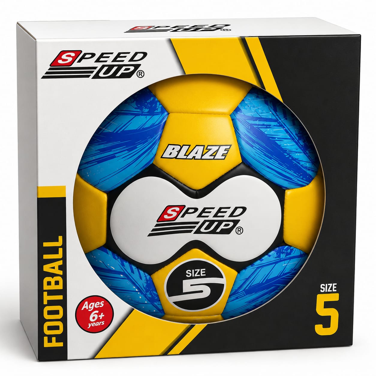 Speed Up Blaze Football Size 5