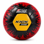 SPEED-UP Kick Shine Football Size 5 for Men & Women (Red, Size 5)