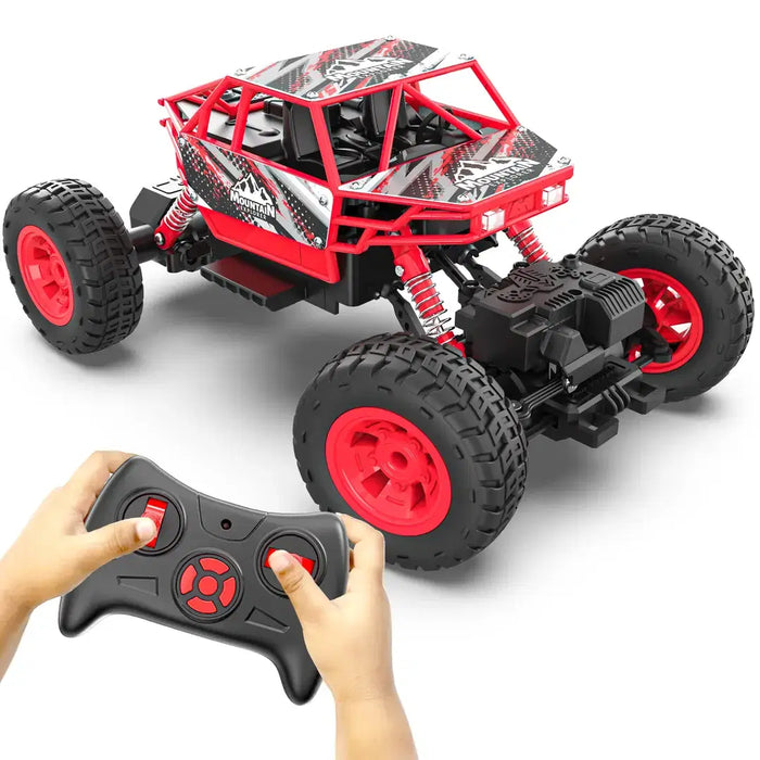 Duster 4x4 All Wheel Drive Remote Control Monster Truck - Offroad Monster Truck, 50m+ Remote Control Range, Smooth Suspension, BIS Complaint Material, 2500 mAh Rechargeable Battery, Luminous Headlights