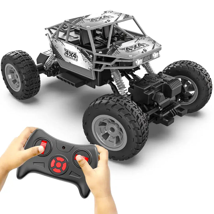 Duster 4x4 All Wheel Drive Remote Control Monster Truck - Offroad Monster Truck, 50m+ Remote Control Range, Smooth Suspension, BIS Complaint Material, 2500 mAh Rechargeable Battery, Luminous Headlights