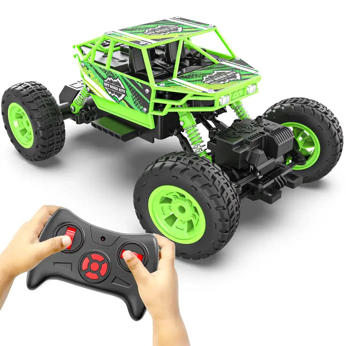 Duster 4x4 All Wheel Drive Remote Control Monster Truck - Offroad Monster Truck, 50m+ Remote Control Range, Smooth Suspension, BIS Complaint Material, 2500 mAh Rechargeable Battery, Luminous Headlights