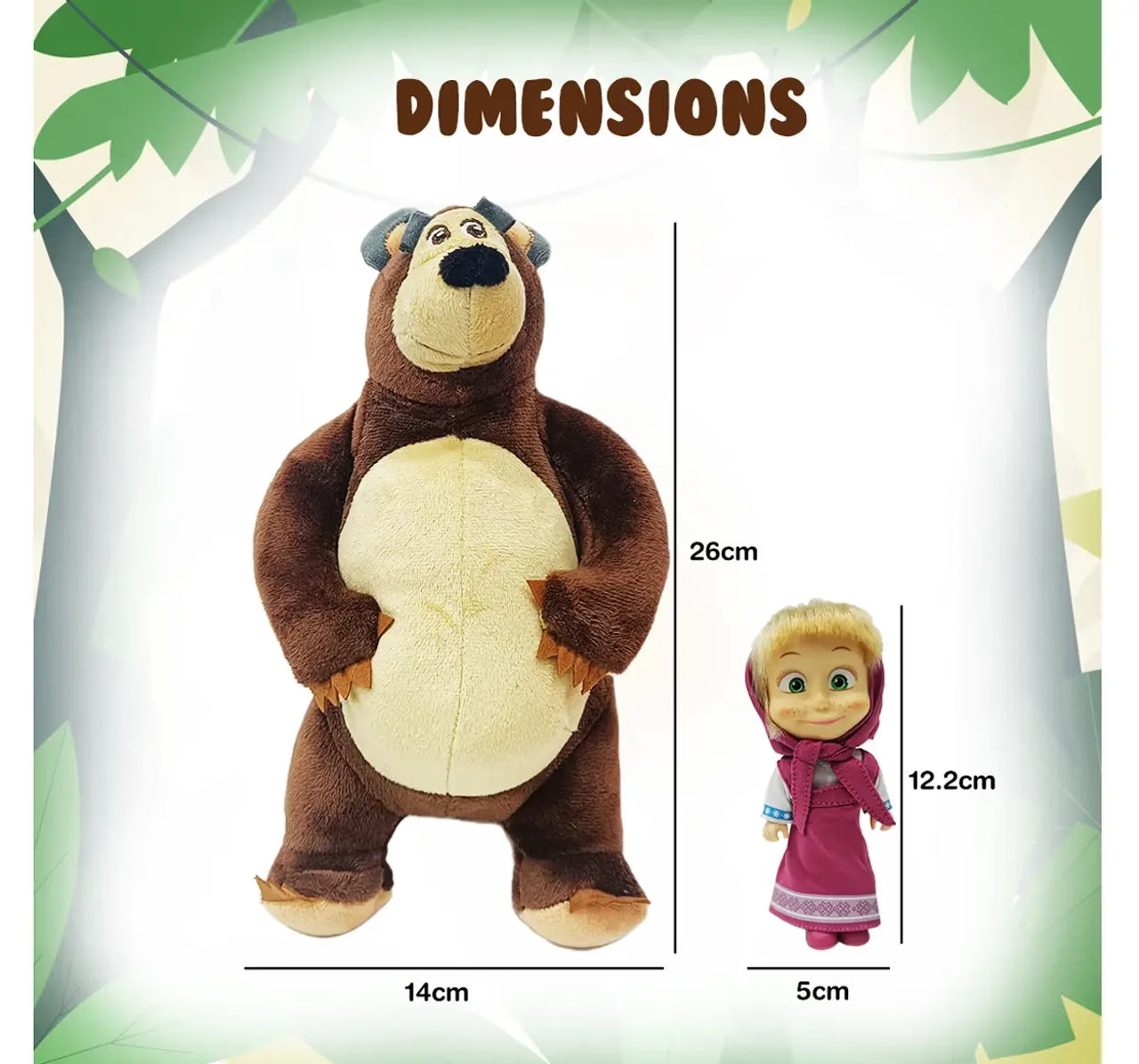 Simba Masha and the Bear - Masha Set