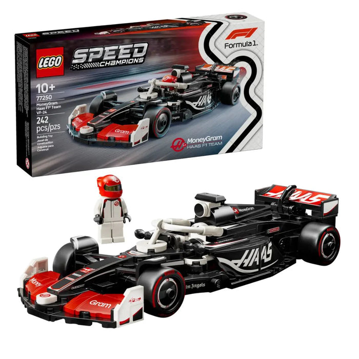 LEGO® Speed Champions #77250: MoneyGram Haas F1® Team VF-24 Race Car