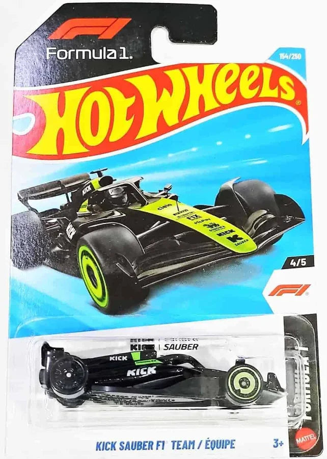 kick sauber f1 hot wheels +Hot Wheels Premium Toy Cars, 1:64 Scale Kousoku Team Transport Hauler & Honda Civic Type R with Real Riders Tires