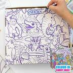 Scentos CleanColouring™ Markers Creatures Set